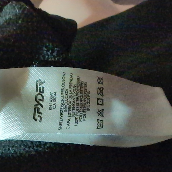 Spyder ladies core sweater black full zip jacket size medium - Picture 10 of 12